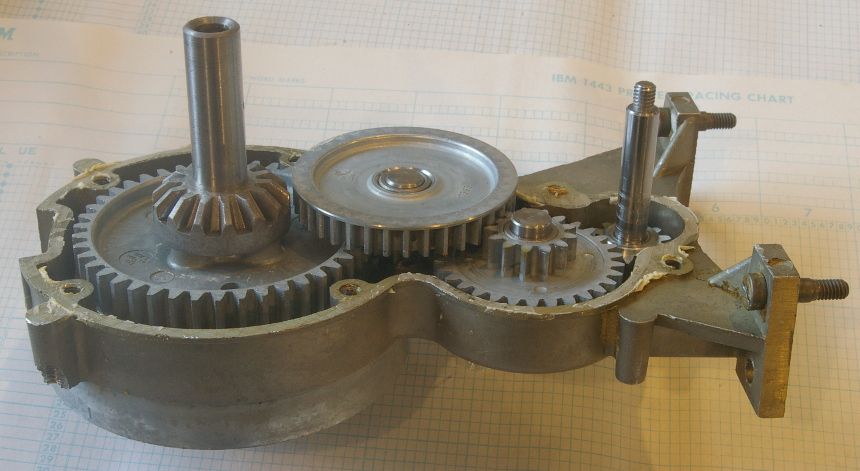 Kenwood gearbox repair - refit gears